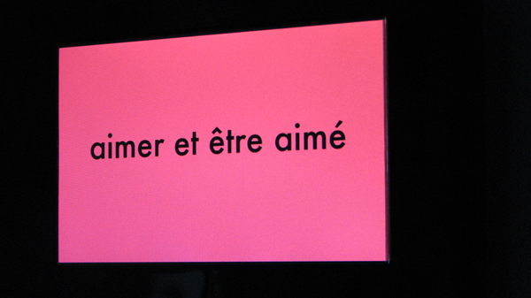 aimer et être aimé